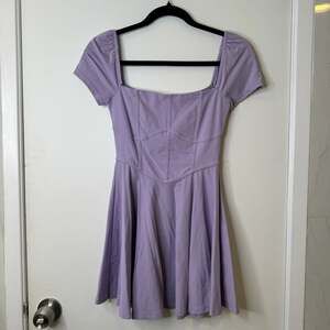 OGL Move Eco-Cozy Short Sleeve Corset Skater Dress